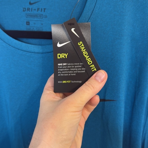 Teal Nike Dri Fit Athletic Shirt - Picture 5 of 5